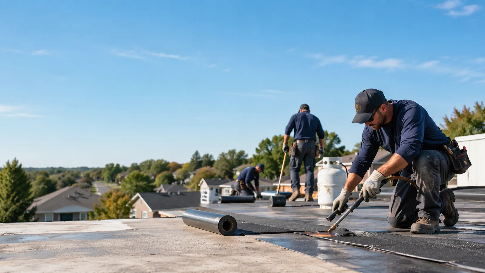 Flat Roof Leak Repair providers in Cutler, IL